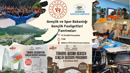 Gödene Gençlik Merkezi GSB Gençlik Faaliyetleri Tanıtımı Gerçekleştirildi